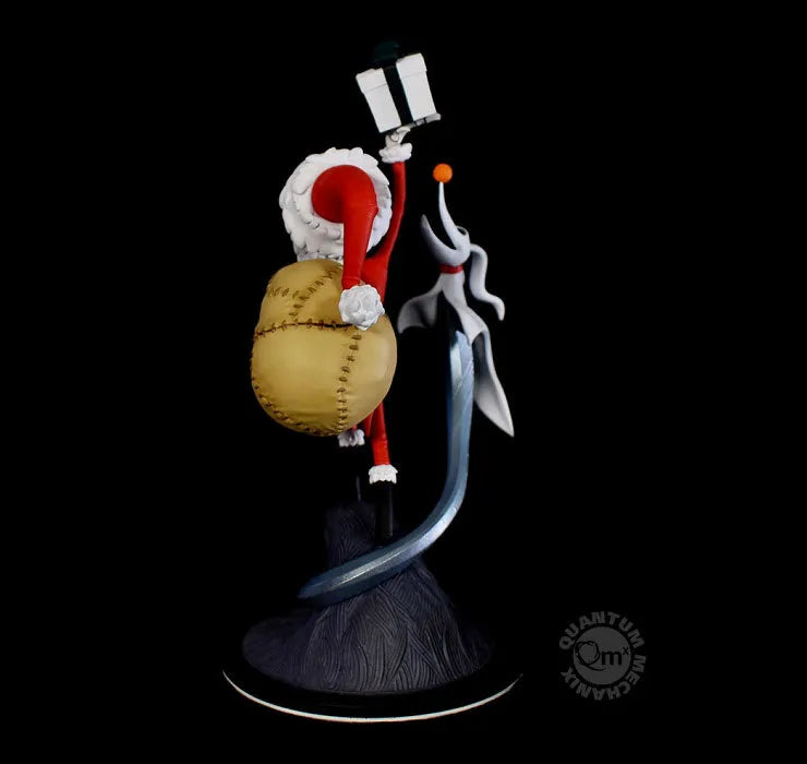 Q-Fig Max Elite The Nightmare Before Christmas: Sandy Claws Jack & Zero PVC Figureㅤ – QUANTUM MECHANIX – ActionFigureBrasil