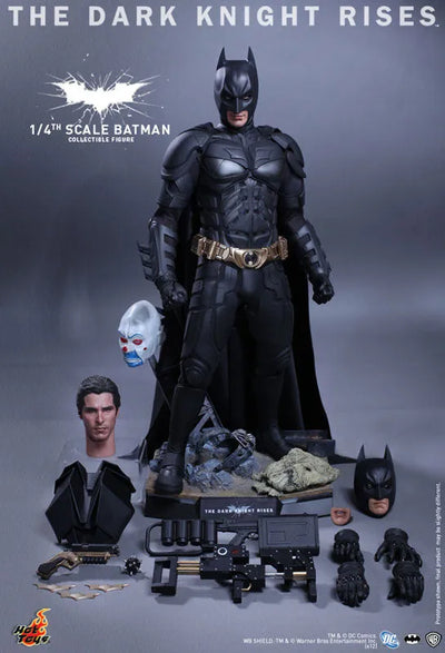Quarter Scale 1/4 Scale Fully Posable Figure: The Dark Knight Rises - Batmanㅤ – Gantaku – ActionFigure Brasil
