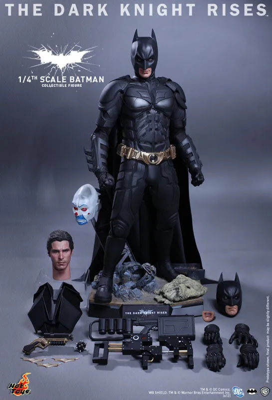 Quarter Scale 1/4 Scale Fully Posable Figure: The Dark Knight Rises - Batmanㅤ – Gantaku – ActionFigure Brasil
