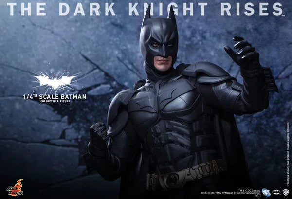 Quarter Scale 1/4 Scale Fully Posable Figure: The Dark Knight Rises - Batmanㅤ – Gantaku – ActionFigure Brasil