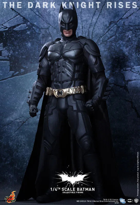 Quarter Scale 1/4 Scale Fully Posable Figure: The Dark Knight Rises - Batmanㅤ – Gantaku – ActionFigure Brasil