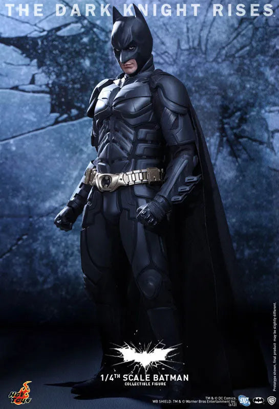 Quarter Scale 1/4 Scale Fully Posable Figure: The Dark Knight Rises - Batmanㅤ – Gantaku – ActionFigure Brasil