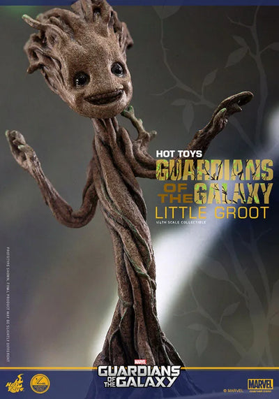 Quarter Scale Guardians of the Galaxy 1/4 Scale Figure - Groot (Plant Pot ver.)ㅤ – Gantaku – ActionFigure Brasil — com base expositora