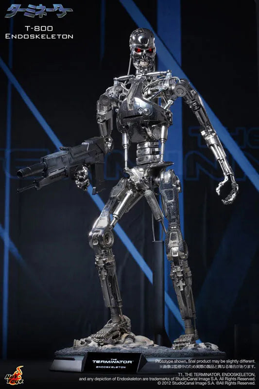 Quarter Scale The Terminator 1/4 Scale Figure: T-800 Endoskeletonㅤ – Gantaku – ActionFigure Brasil