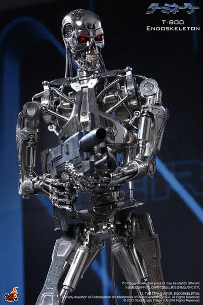 Quarter Scale The Terminator 1/4 Scale Figure: T-800 Endoskeletonㅤ – Gantaku – ActionFigureBrasil — close