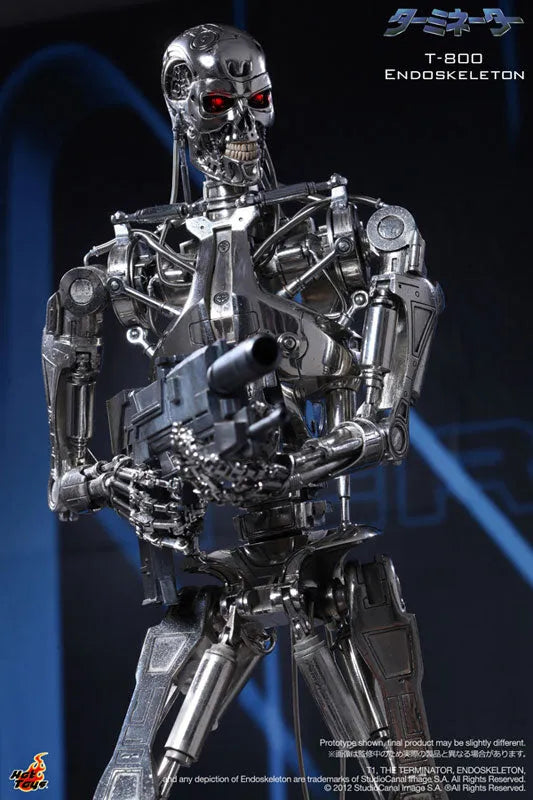 Quarter Scale The Terminator 1/4 Scale Figure: T-800 Endoskeletonㅤ – Gantaku – ActionFigure Brasil