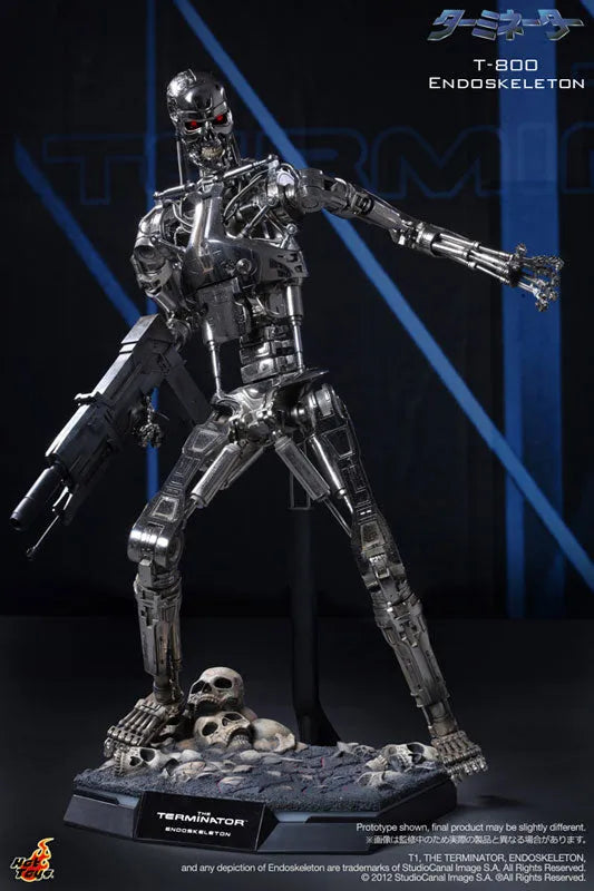 Quarter Scale The Terminator 1/4 Scale Figure: T-800 Endoskeletonㅤ – Gantaku – ActionFigure Brasil