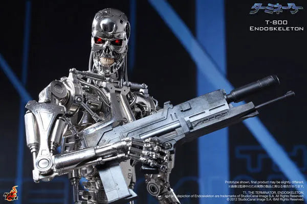 Quarter Scale The Terminator 1/4 Scale Figure: T-800 Endoskeletonㅤ – Gantaku – ActionFigure Brasil