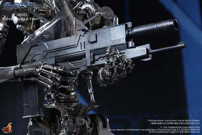 Quarter Scale The Terminator 1/4 Scale Figure: T-800 Endoskeletonㅤ – Gantaku – ActionFigureBrasil — com base expositora