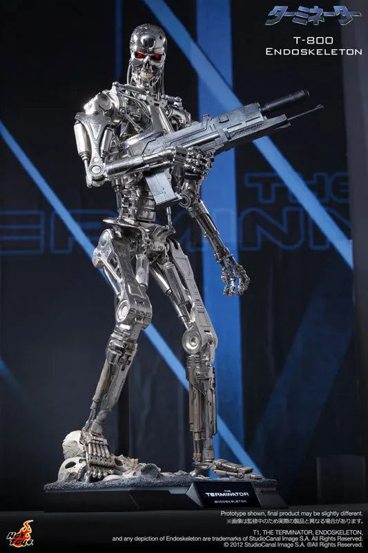 Quarter Scale The Terminator 1/4 Scale Figure: T-800 Endoskeletonㅤ – Gantaku – ActionFigure Brasil