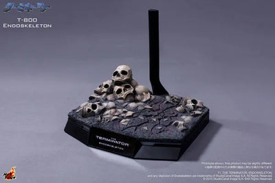 Quarter Scale The Terminator 1/4 Scale Figure: T-800 Endoskeletonㅤ – Puella Magi Madoka Magica – ActionFigureBrasil — ângulo diferente