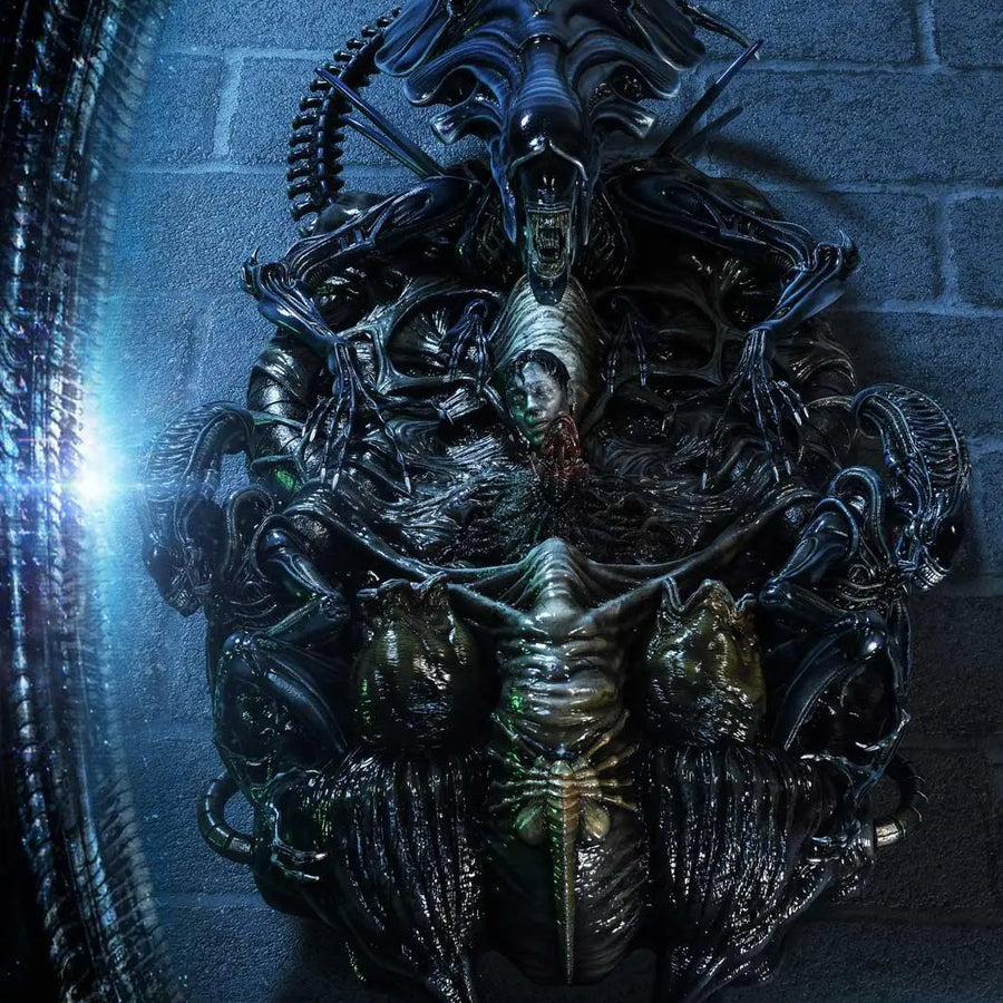 Queen Alien Wall Art (3D Wall Art Edition) Aliens (Film) – Prime1Studio – ActionFigure Brasil