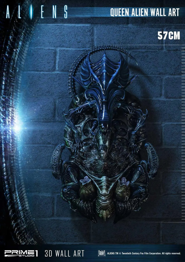 Queen Alien Wall Art (3D Wall Art Edition) Aliens (Film) – Prime1Studio – ActionFigure Brasil