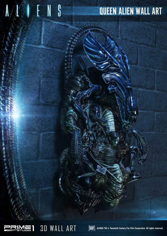 Queen Alien Wall Art (3D Wall Art Edition) Aliens (Film) – Prime1Studio – ActionFigure Brasil