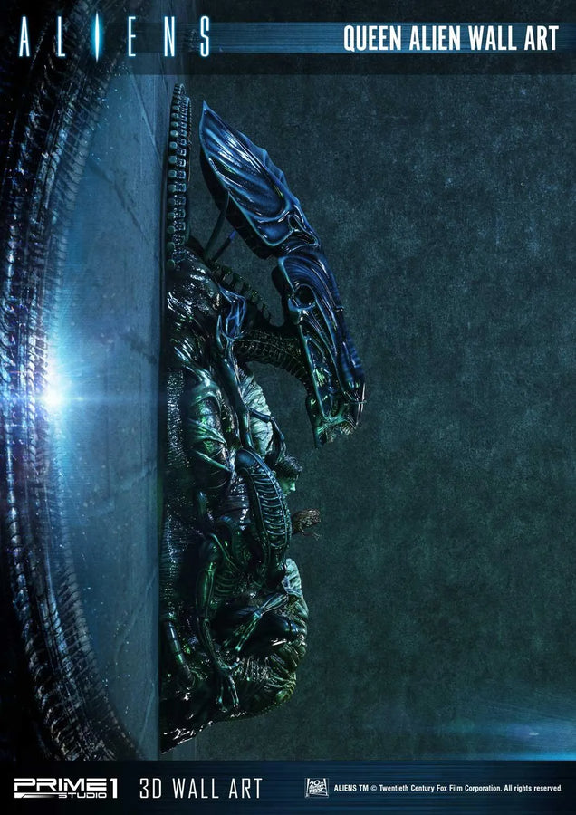 Queen Alien Wall Art (3D Wall Art Edition) Aliens (Film) – Prime1Studio – ActionFigure Brasil