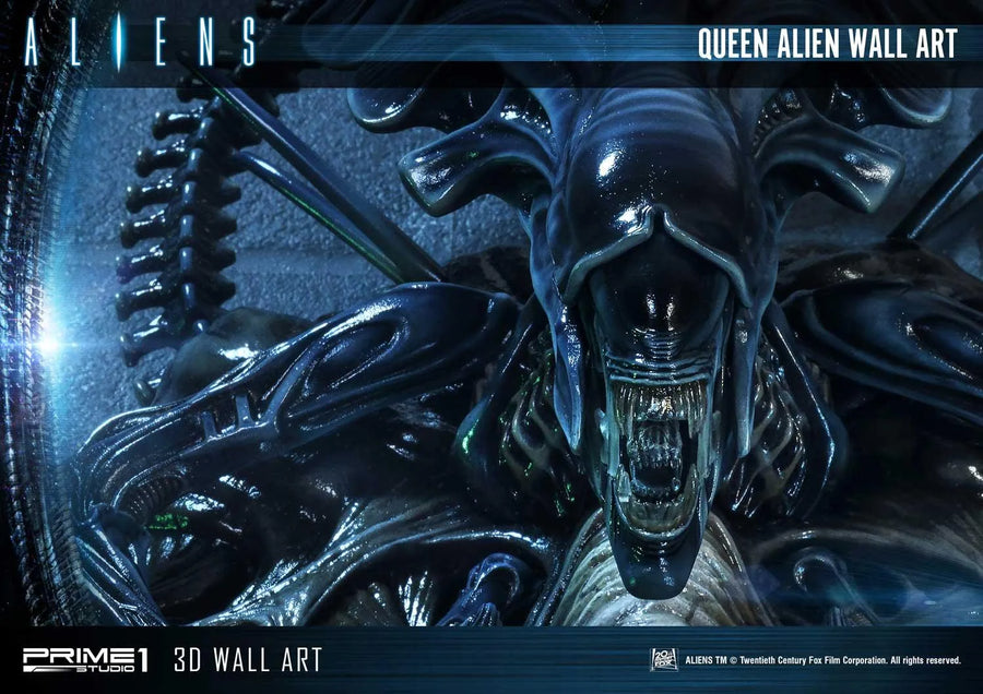 Queen Alien Wall Art (3D Wall Art Edition) Aliens (Film) – Prime1Studio – ActionFigure Brasil