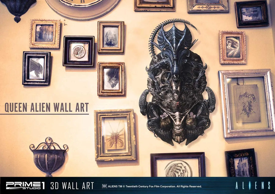 Queen Alien Wall Art (3D Wall Art Edition) Aliens (Film) – Prime1Studio – ActionFigure Brasil