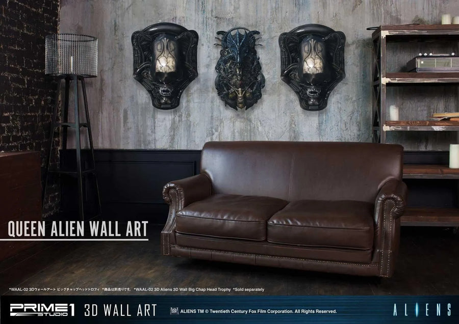 Queen Alien Wall Art (3D Wall Art Edition) Aliens (Film) – Prime1Studio – ActionFigure Brasil