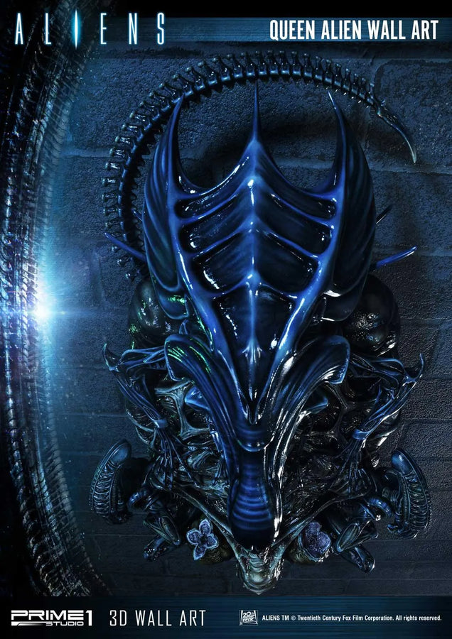 Queen Alien Wall Art (3D Wall Art Edition) Aliens (Film) – Prime1Studio – ActionFigure Brasil