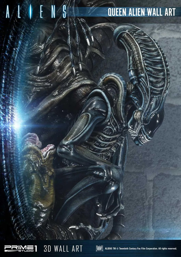 Queen Alien Wall Art (3D Wall Art Edition) Aliens (Film) – Prime1Studio – ActionFigure Brasil