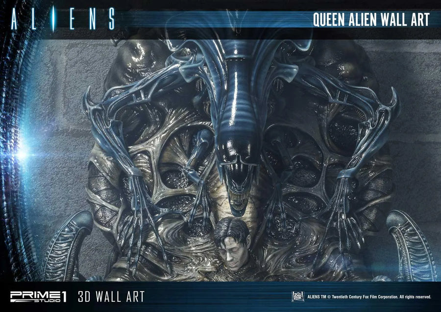 Queen Alien Wall Art (3D Wall Art Edition) Aliens (Film) – Prime1Studio – ActionFigure Brasil