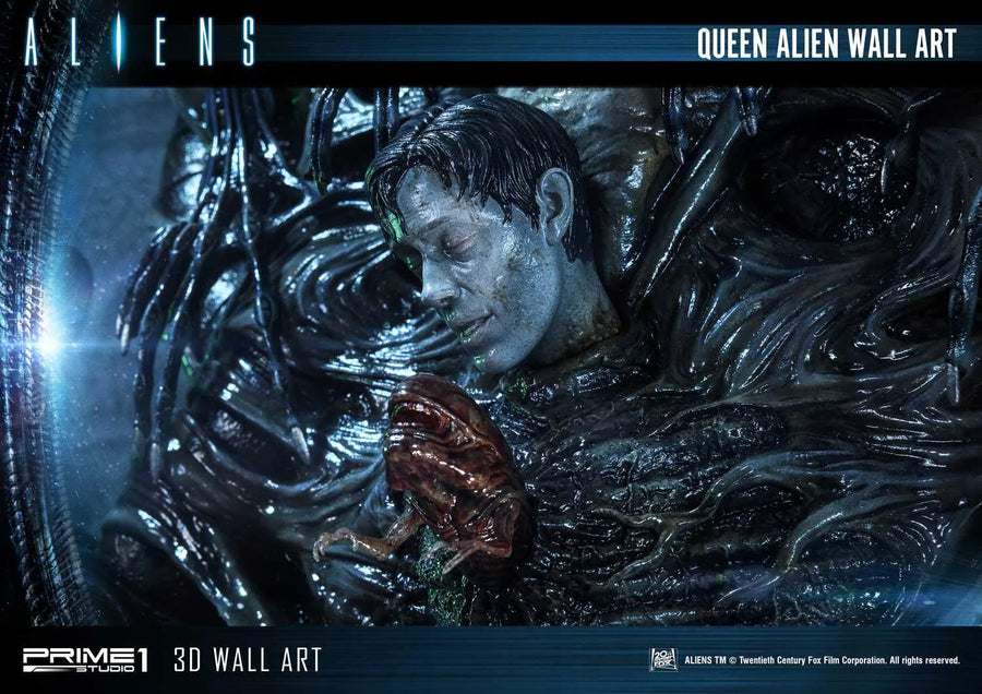 Queen Alien Wall Art (3D Wall Art Edition) Aliens (Film) – Prime1Studio – ActionFigure Brasil
