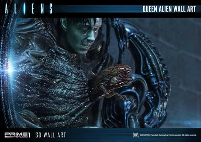 Queen Alien Wall Art (3D Wall Art Edition) Aliens (Film) – Prime1Studio – ActionFigure Brasil