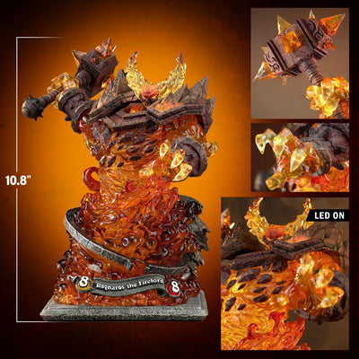 Ragnaros the Firelord (Collector Edition - 1:10 Scale) – HEX Collectibles – ActionFigure Brasil — embalagem
