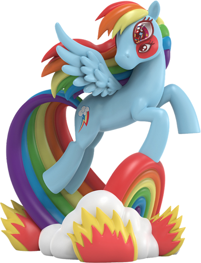Rainbow Dash – Mighty Jaxx – ActionFigure Brasil