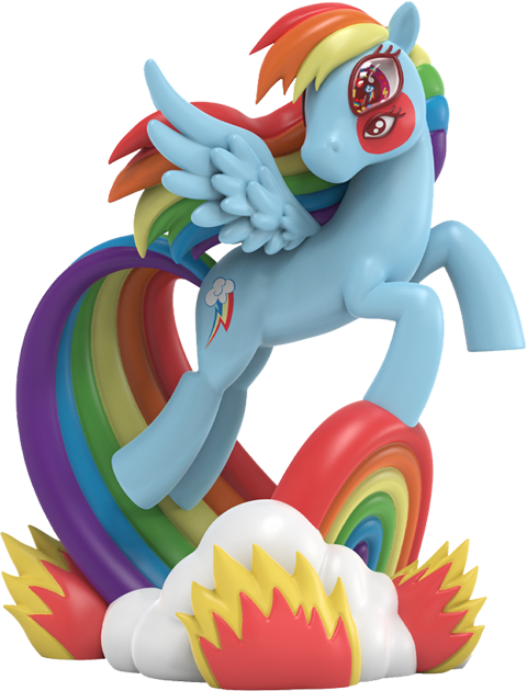 Rainbow Dash – Mighty Jaxx – ActionFigure Brasil