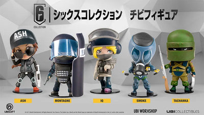 Rainbow Six Siege Six Collection Chibi Figure Series 1 - Set of 5ㅤ – Ubisoft – ActionFigure Brasil