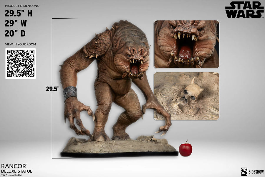 Rancor™ Deluxe Statue - LIMITED EDITION: 600 – Sideshow Collectibles – ActionFigure Brasil