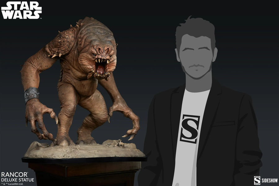 Rancor™ Deluxe Statue - LIMITED EDITION: 600 – Sideshow Collectibles – ActionFigure Brasil