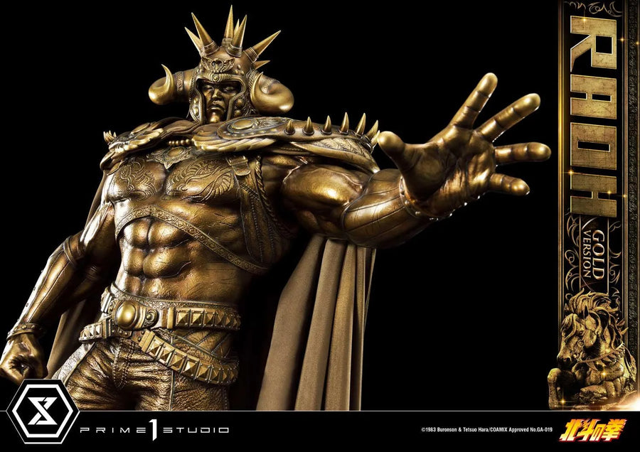 Raoh (Gold Version) Fist of the North Star – Prime1Studio – ActionFigure Brasil