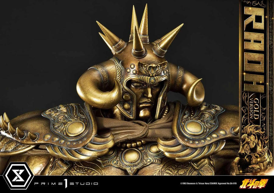 Raoh (Gold Version) Fist of the North Star – Prime1Studio – ActionFigure Brasil