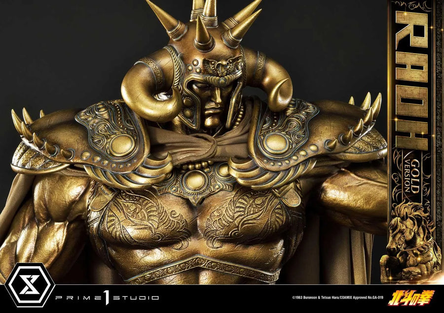 Raoh (Gold Version) Fist of the North Star – Prime1Studio – ActionFigure Brasil