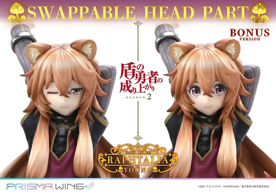 Raphtalia (Bonus Version) The Rising of the Shield Hero Season 2 – Prime1Studio – ActionFigure Brasil