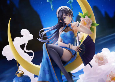 Rascal Does Not Dream of Bunny Girl Senpai Mai Sakurajima -China Dress ver.- 1/7ㅤ – Spiritale – ActionFigure Brasil — iluminação de estúdio