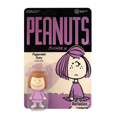 Re Action 3.75 Inch, Action Figure "Peanuts" Series 2 Peppermint Pattyㅤ – Super 7 – ActionFigure Brasil
