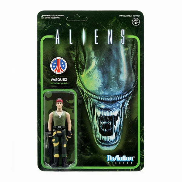 Re Action / Aliens: Jenette Vasquezㅤ – Super 7 – ActionFigure Brasil