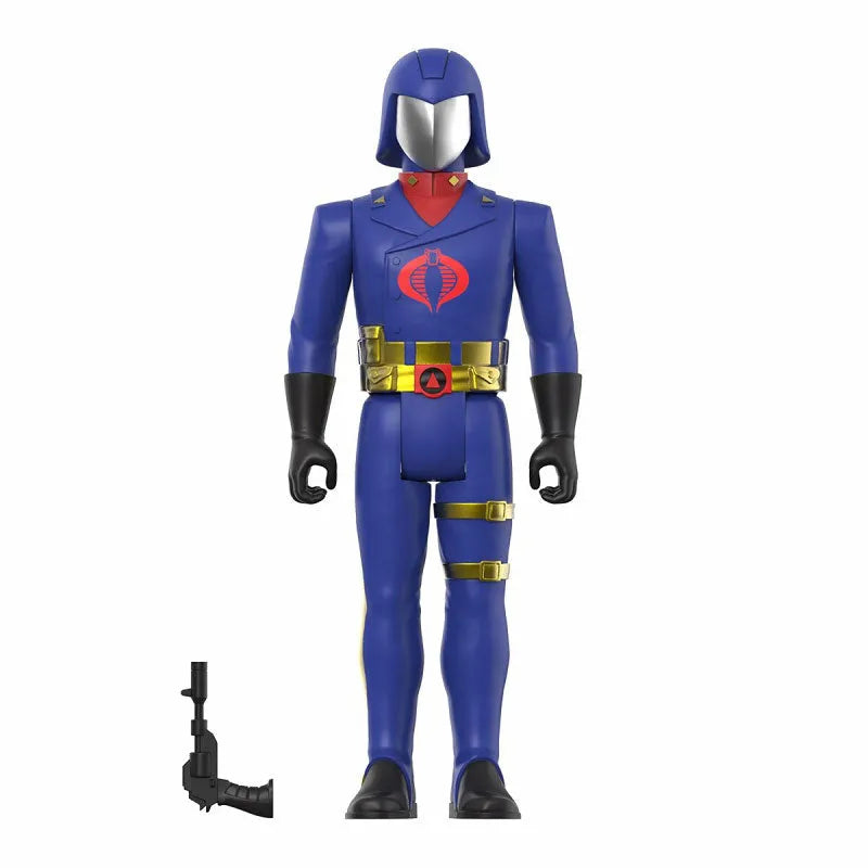 Re Action / G.I. Joe WAVE 3: Cobra Commander Toy Color verㅤ – Super 7 – ActionFigure Brasil