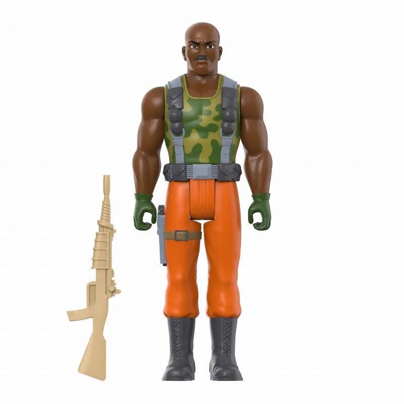 Re Action / G.I. Joe WAVE 3: Roadblockㅤ – Super 7 – ActionFigure Brasil