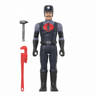 Re Action / G.I. Joe WAVE 3: Snakeling Cobra Recruit Mustache ver.Bㅤ – Super7 – ActionFigureBrasil