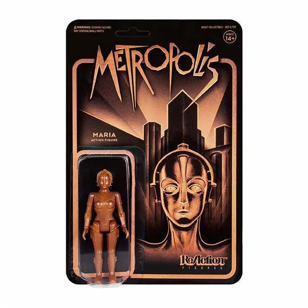 Re Action / Metropolis: Android Mariaㅤ – Super7 – ActionFigureBrasil