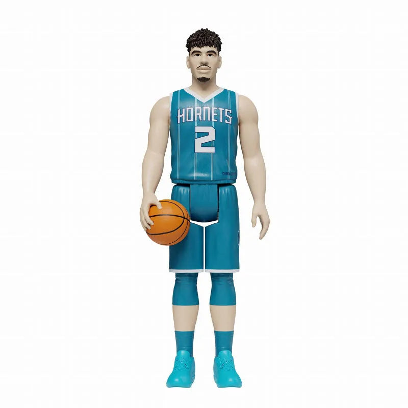 Re Action / NBA wave 4: LaMelo Ball (Charlotte Hornets)ㅤ – Super7 – ActionFigureBrasil