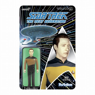 Re Action / New Star Trek (Next Generation): Dataㅤ – Super 7 – ActionFigure Brasil