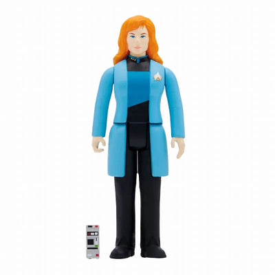 Re Action / Star Trek (Next Generation): Beverly Crusherㅤ – Super 7 – ActionFigure Brasil