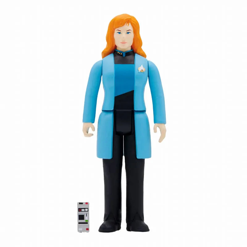 Re Action / Star Trek (Next Generation): Beverly Crusherㅤ – Super 7 – ActionFigure Brasil