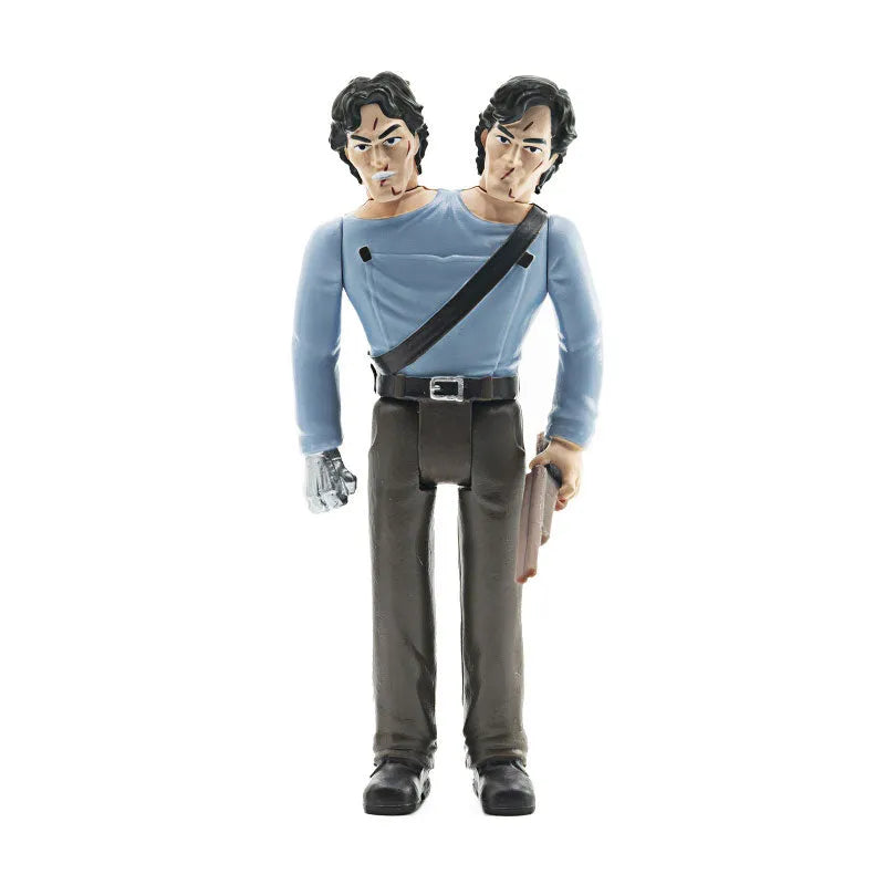 Re Action / The Evil Dead III/ Army of Darkness: Two-head Ashㅤ – Super7 – ActionFigureBrasil