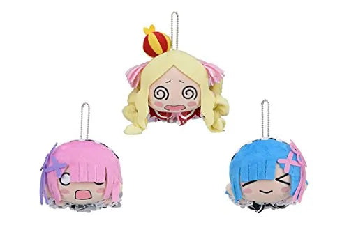 Re:Zero kara Hajimeru Isekai Seikatsu - Beatrice - Rem - Ram - Plush Keyholder - Setㅤ – SEGA – ActionFigureBrasil